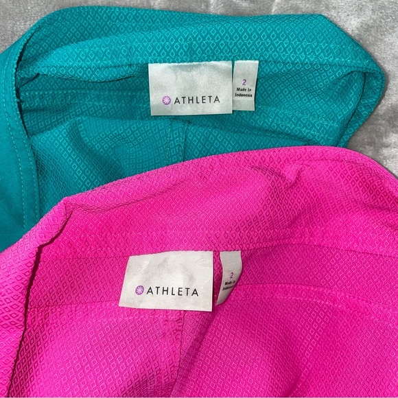 Athleta Turquoise and Magenta Board Shorts Size 2 - Picture 6 of 10